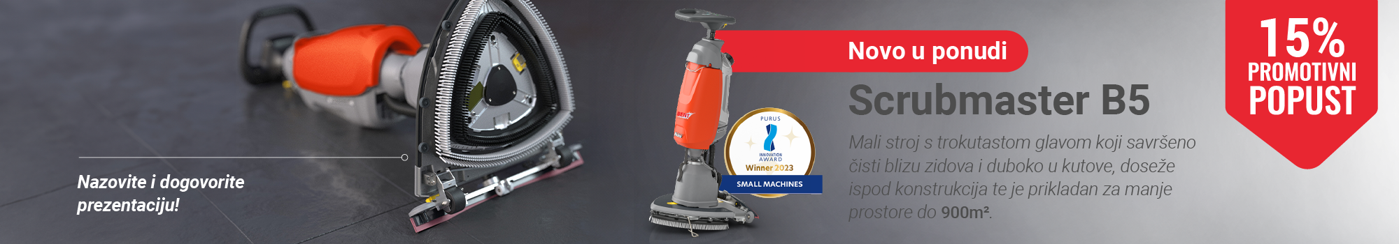 Hako Scrumbaster B5 stroj za čišćenje podova